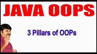 Java Tutorials || Java OOPS || 3 Pillars of OOPs || by durga Sir