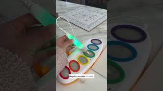 Mess-free Magic Light Up Paintbrush 🌈🎨
