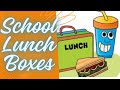 School Lunch Boxes 🍔 Week 7!  October 20, 2024