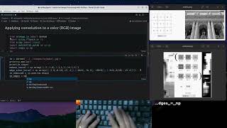 Basic Image Processing with Python - Applying Convolution To Color (RGB) Image | ASMR