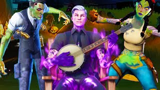 SHADOW MIDAS VS ZOMBIE MIDAS VS ZOMBIE JULES in Fortnite!.. (Fortnitemares Short Film)