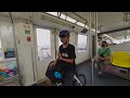 【4k】what commuting with a folding bike and bangkok metro really looks like