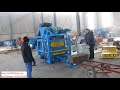 QTJ4 25C semi automatice concrete brick making machine