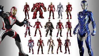 Every Iron Man Suit in the MCU (Avengers Endgame 2019 Update)