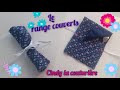 Tuto couture facile : Le range couverts ~ Cindy la couturière