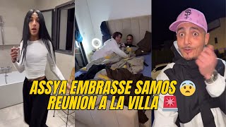 NASDAS : ASSYA EMBRASSE SAMOS 😨REUNION A LA VILLA 🚨 #nasdas #story