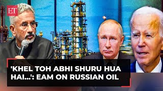 'Khel Toh Abhi Shuru Hua Hai…': EAM Jaishankar on countering West's pressure over buying Russian oil