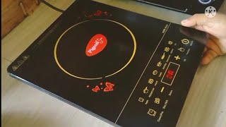 ||Best Induction Cooktop 1200rs pigeon acer plus induction cooktop ||1800w|| unboxing short video||