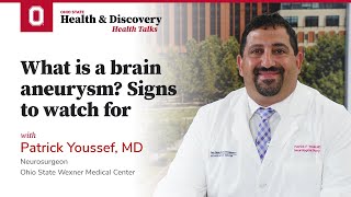 What is a brain aneurysm? Signs to watch for | Ohio State Medical Center