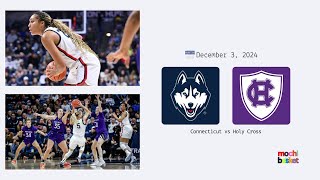 UConn vs Holy Cross - December 3, 2024 | Full Game Replay