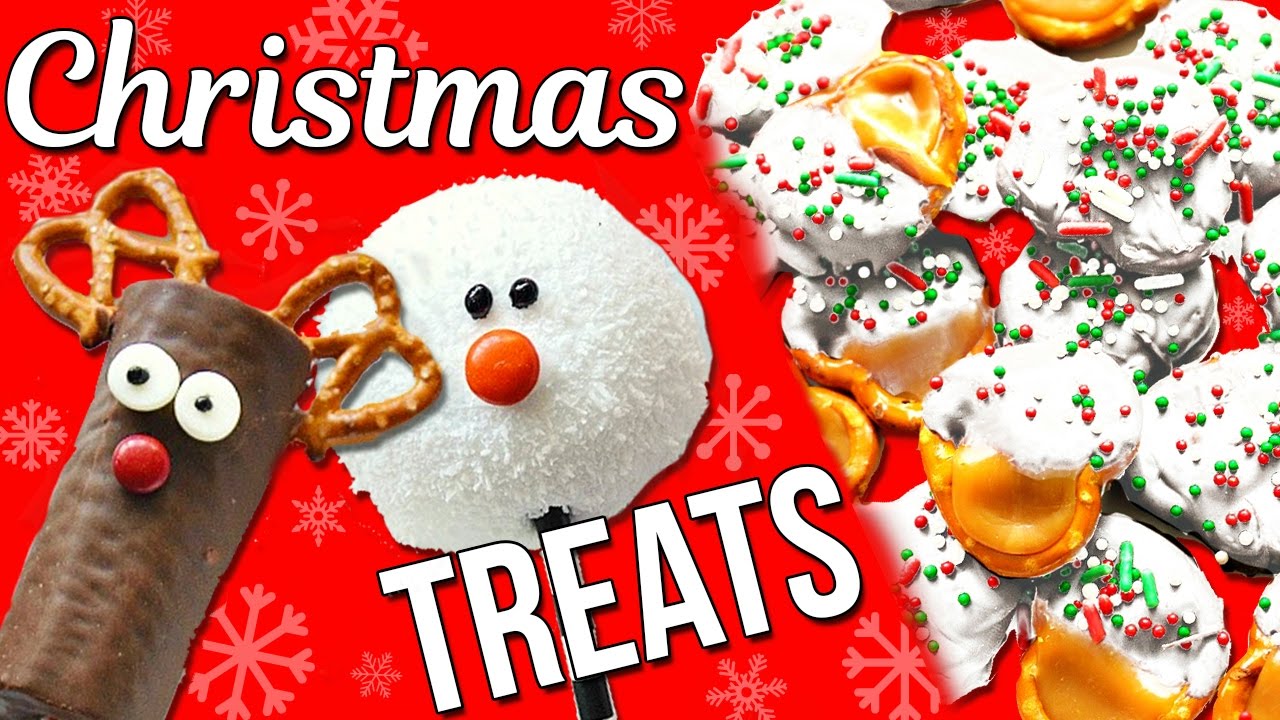 Diy Christmas Treats Easy Holiday Snacks Youtube