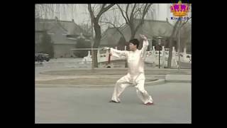 02~李德印~新編16式太極劍全套動作宗維潔示範(正面) Yang style 16 form Tai Chi Sword