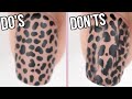 DOs & DON'Ts: Applying a top coat over nail art | nail hacks