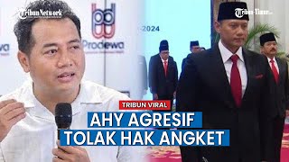 Pelantikan AHY DIsebut Jadi Upaya Jokowi Gagalkan Hak Angket, Demokrat Langsung Agresif Menolak