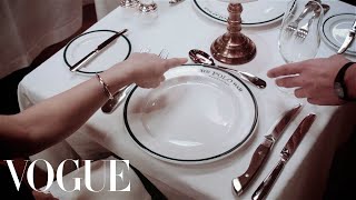 Modern Etiquette: Dining Out with Chloe Malle - Vogue