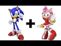 //-Random Sonic Character Fusion-// Sonic the Hedgehog + Amy Rose