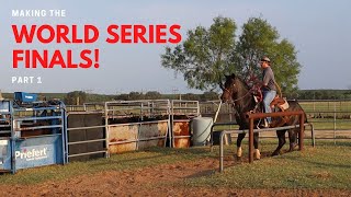 Practicing for the World Series Finals! TEAM ROPING 2020 // TEAM ROPING HEADING VIDEO!