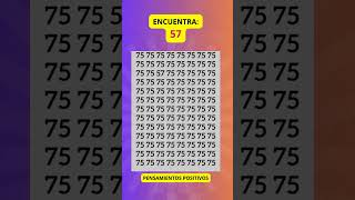 Encuentras 57 #puzles #numero #sopadenúmero  #adivinanza  #adivinalapalabra #quiz #challenge #trivia