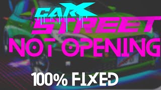 How to Fix CarX Street Not Opening|How to fix CarX Street Not Opening iOS|CraX Street Not Loading