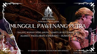Pagelaran Wayang Golek Dl Wawan Dede Amung  S Edisi 10 September 2022 Live Kmp Ciherang - Subang