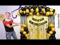 balloon decoration ideas ✨ balloon garland tutorial - birthday decoration ideas at home - graduation