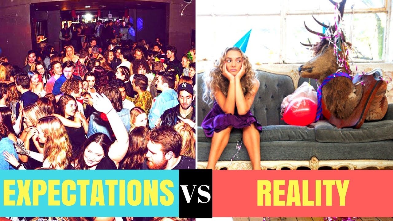 Uni Freshers Expectations Vs Reality Youtube