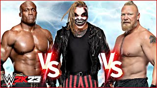 Brock vs The Fiend vs Bobby 😍 | WWE 2k22 Live on PS5 #live