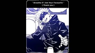  Thank you  😋🫂 ( Gojo Edit ) #anime #manga #gojo #jjk #fyp