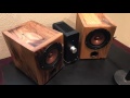 diy desktop speakers from reclaimed barn wood