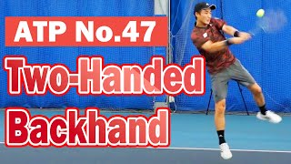A Full Perfect Backhand Lesson By Japanese ATP Pro