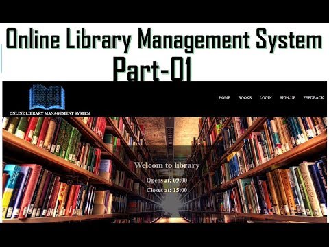 Library management system Part-1 Sublime text or Notepad
