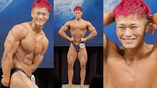 2021年 日本ジュニア 男子ボディビル選手権 東将治 比較審査