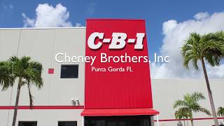 Visit to the Cheney Brothers, Inc warehouse in Punta Gorda Florida