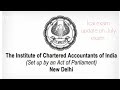 HOW TO CHECK ICAI  NOTIFICATIONS