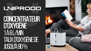 Concentrateur d’oxygène UNIPRODO UNI_OC_100 | Présentation du produit