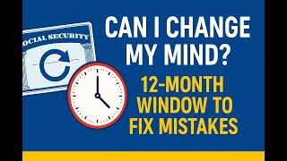 Can I Change My Mind After Starting Social Security Benefits? - Rules for Withdrawing/Suspending