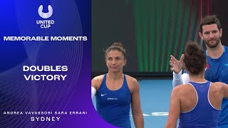 Vavassori and Errani Secure Victory with Match Point | United Cup 2025 Group D