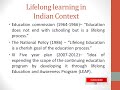 lifelong learning concept benefit objective and methods