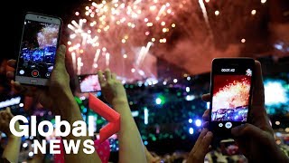 New Year's 2019: Firework celebrations around the world