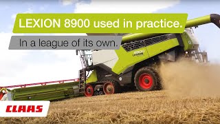 LEXION 8900 | In a league of its own.