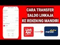 Cara transfer saldo LinkAja ke rekening mandiri