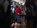 Travis Kelce steals the mic at White House