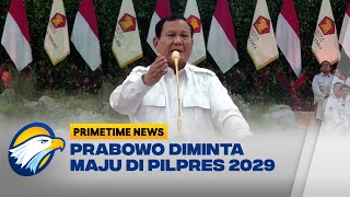 Prabowo Kembali Terpilih jadi Ketua Umum Gerindra [Primetime News]