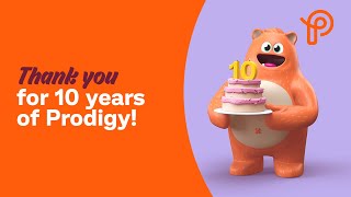 Prodigy Education | It's our 10th birthday!