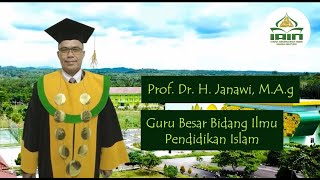 VT Profil - Guru Besar IAIN SAS Bangka Belitung I Prof. Dr. H. Janawi, M.Ag