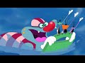 Oggy and the Cockroaches - Oggy learns to swim or not (S07E33) CARTOON | New Episodes in HD