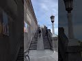 Rinding up Milsons Point Harbour Bridge ramp