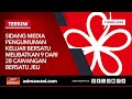 [LANGSUNG] Sidang Media Pengumuman Keluar Bersatu Melibatkan 9 Dari 28 Cawangan Bersatu Jeli