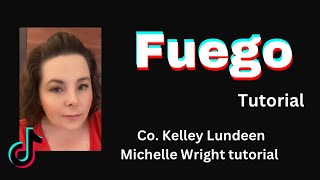 Fuego line dance tutorial Improver/ Intermediate choreography by Kelley Lundeen