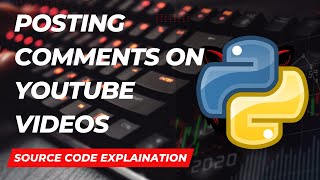 How I build Youtube comment bot using Python , Pyautogui and Selenium